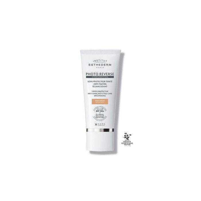 Photo reverse color antimanchas SPF50+  tono medio 50ml